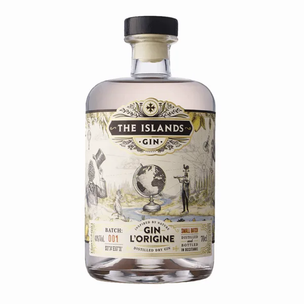 Bottle of gin