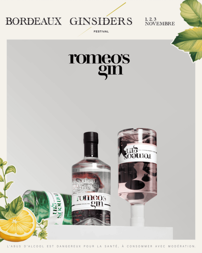 Romeo's Gin au Ginsiders Festival de Bordeaux 2024