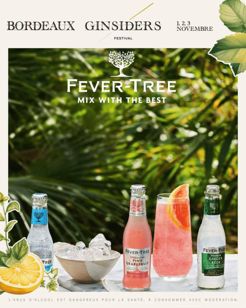 Fever-Tree au Ginsiders Festival de Bordeaux 2024