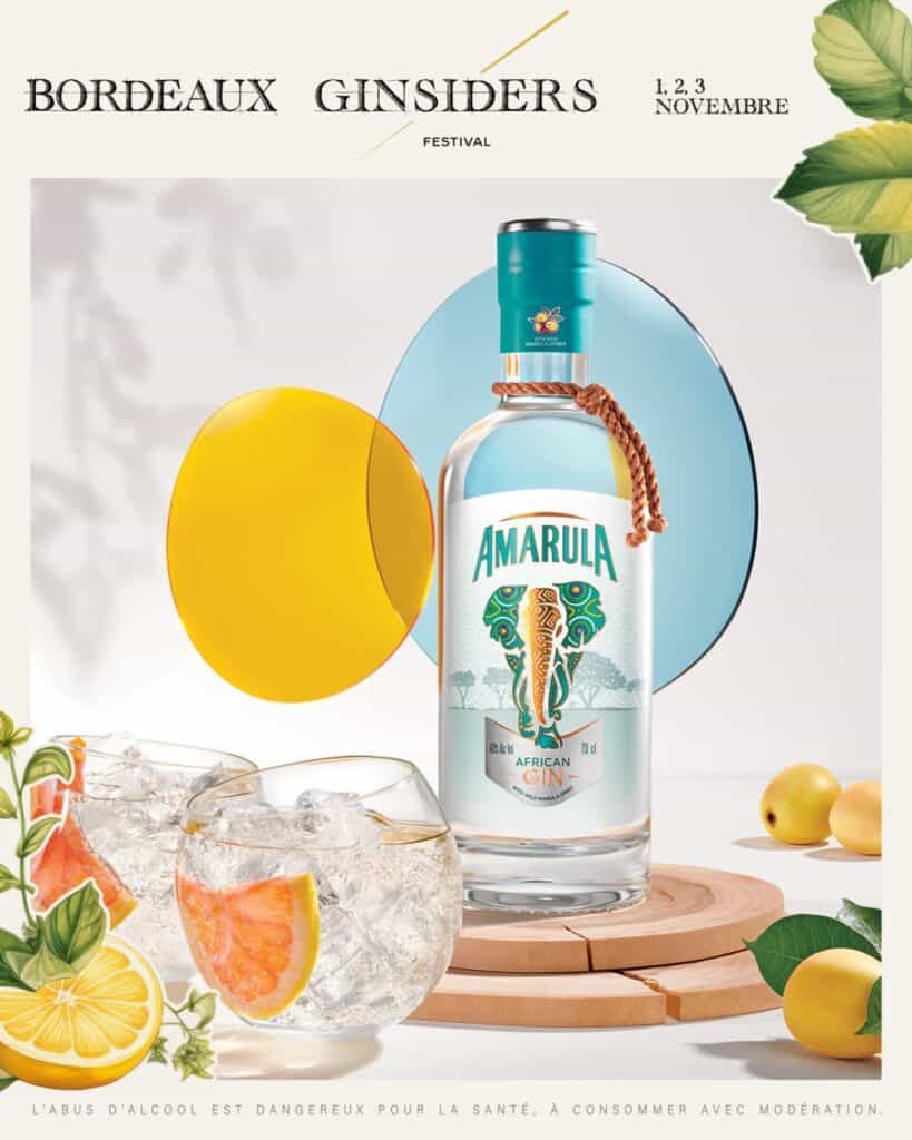 Amarula au Ginsiders Festival de Bordeaux 2024