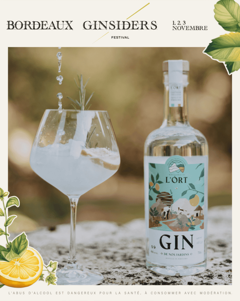 Distillerie de l'Ort au Ginsiders Festival de Bordeaux 2024
