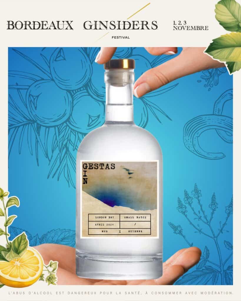 Gestas Gin au Ginsiders Festival de Bordeaux 2024