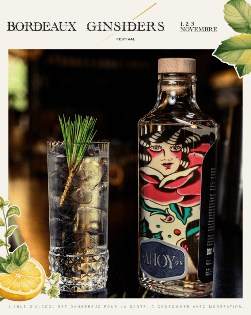 Ahoy Gin au Ginsiders Festival de Bordeaux 2024