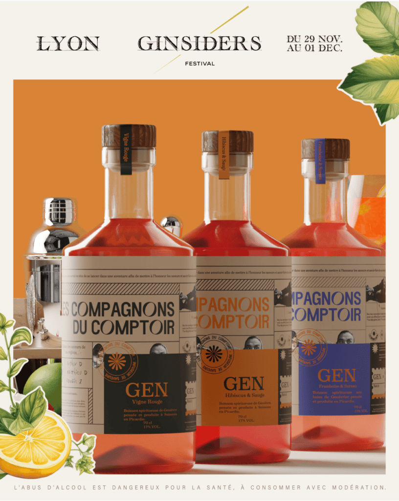 Compagnons du Comptoir au Ginsiders Festival de Lyon 2024