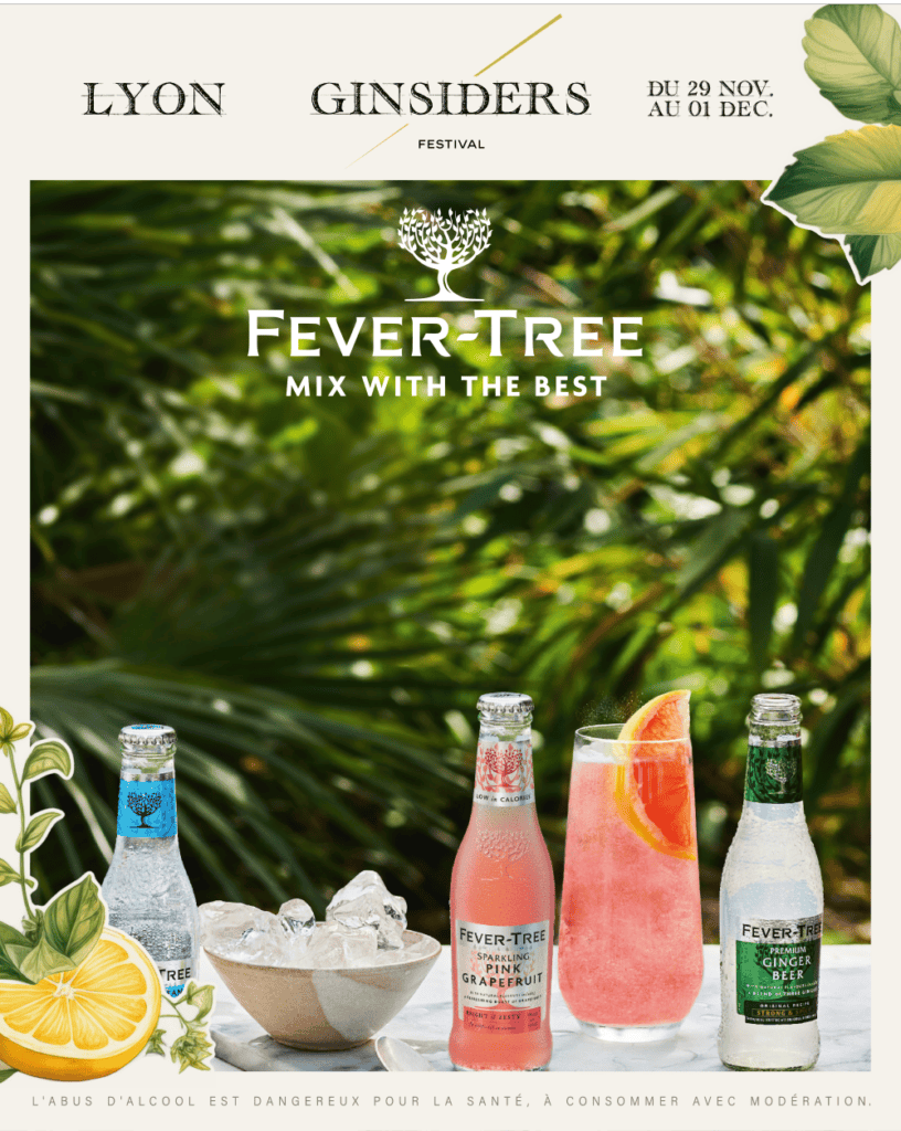 Fever-Tree au Ginsiders Festival de Lyon 2024