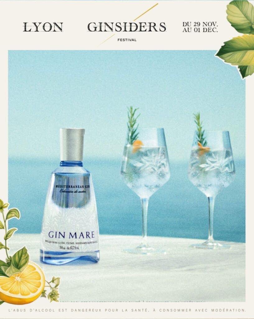 Gin Mare au Ginsiders Festival de Lyon 2024